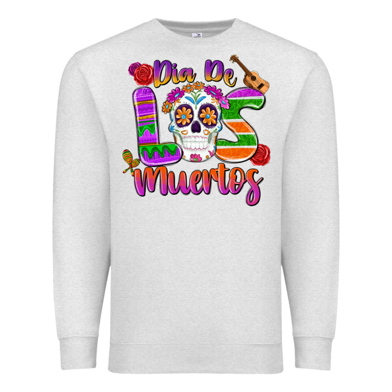 Dia De Los Muertos Premium Sweatshirt by MaliasSmallBusiness | Teevron