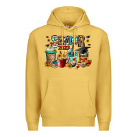 Antique Gold senior 2023 coffee cups Premium Hoodie - Jasminsmagicworld