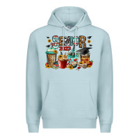 Blue Mist senior 2023 coffee cups Premium Hoodie - Jasminsmagicworld