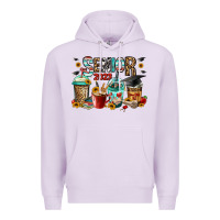 Lilac senior 2023 coffee cups Premium Hoodie - Jasminsmagicworld