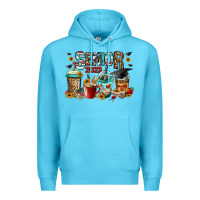 Ocean Blue senior 2023 coffee cups Premium Hoodie - Jasminsmagicworld