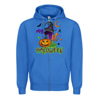 True Royal My first Halloween Zipper Hoodie - NancyCooperArtShop