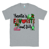 Heather Grey santa's favorite nail tech Classic Tee - AdoDesignShop