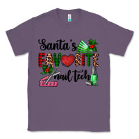 Lavender santa's favorite nail tech Classic Tee - AdoDesignShop