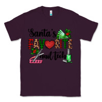 Plum santa's favorite nail tech Classic Tee - AdoDesignShop