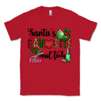 Red santa's favorite nail tech Classic Tee - AdoDesignShop