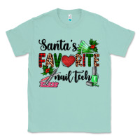 Seafoam santa's favorite nail tech Classic Tee - AdoDesignShop