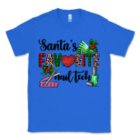 True Royal santa's favorite nail tech Classic Tee - AdoDesignShop