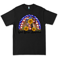 Black god bless america  rainbow Premium Tee - BarkalooDesign