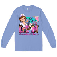 Colony Blue lpn licensed practical nurse Long Sleeve Tee - AdoDesignShop