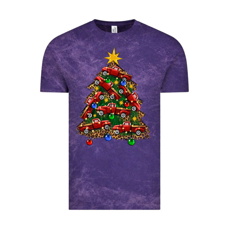 Christmas Truck Tree Vintage Tee by FaDigitalArtStudio | Teevron