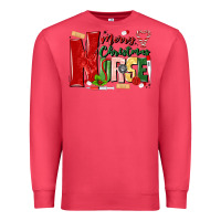 Cardinal merry christmas nurse Premium Sweatshirt - MaliasSmallBusiness