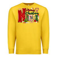 Lemon merry christmas nurse Premium Sweatshirt - MaliasSmallBusiness