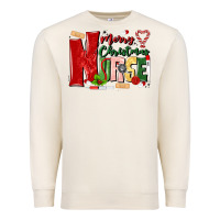 Sandshell merry christmas nurse Premium Sweatshirt - MaliasSmallBusiness
