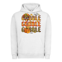 Pigment Lunar Rock Gobble gobble turkey Thanksgiving Urban Hoodie - NancyCooperArtShop