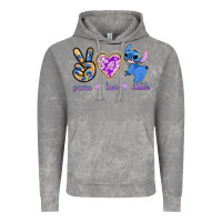 Cloud Rock peace love stitch Vintage Hoodie - texasbilliewilder