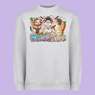 East Hustler Heavyweight Sweatshirt Designed By Racoondesign