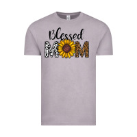 Vintage Zinc blessed mom Vintage Tee - CowhideDigitalArt