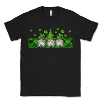 Black st patricks gnomes Classic Tee - Jasminsmagicworld