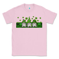 Bubblegum Pink st patricks gnomes Classic Tee - Jasminsmagicworld