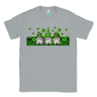 Heather Grey st patricks gnomes Classic Tee - Jasminsmagicworld