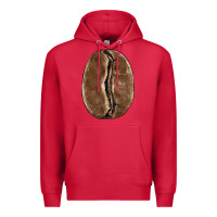 Cardinal coffee bean Premium Hoodie - BarkalooDesign