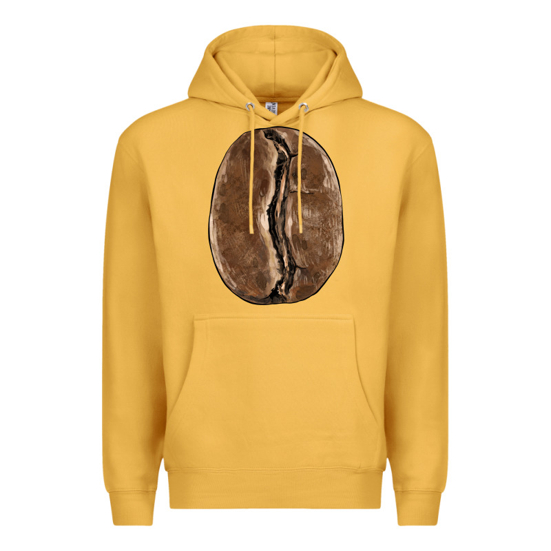 Coffee Bean Premium Hoodie by BarkalooDesign | Teevron