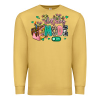 Antique Gold birthday mode on Premium Sweatshirt - MaliasSmallBusiness