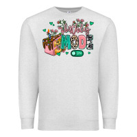 Oatmeal Heather birthday mode on Premium Sweatshirt - MaliasSmallBusiness