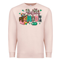 Pale Pink birthday mode on Premium Sweatshirt - MaliasSmallBusiness