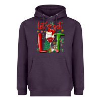 Plum let's get lit Heavyweight Hoodie - MaliasSmallBusiness