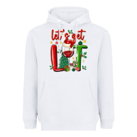 White let's get lit Heavyweight Hoodie - MaliasSmallBusiness