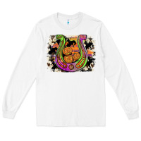 White halloween horseshoe Long Sleeve Tee - JahusDesignShop