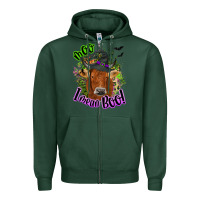 Sports Green Moo i mean boo Cow Zipper Hoodie - NancyCooperArtShop