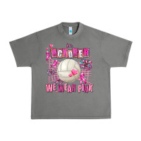 Tornado in october we wear pink volleyball Urban Heavy Tee - AdoDesignShop