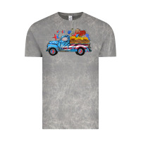 Cloud Rock american truck and flag with stars Vintage Tee - HRA Design Shop