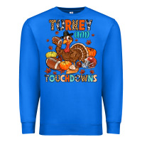 True Royal turkey and touchdowns Premium Sweatshirt - MaliasSmallBusiness