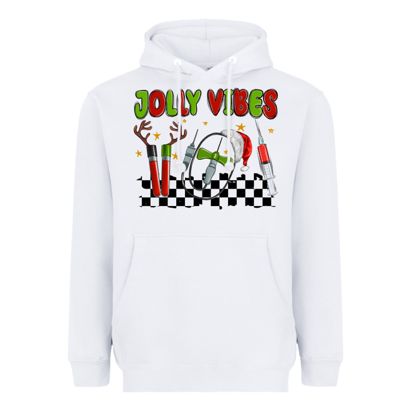 Jolly Vibes Heavyweight Hoodie by MaliasSmallBusiness | Teevron
