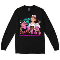 Black cna certified nursing assistant Long Sleeve Tee - AdoDesignShop