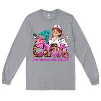 Heather Grey cna certified nursing assistant Long Sleeve Tee - AdoDesignShop