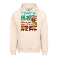 Sandshell I want to Fall stuff Urban Hoodie - NancyCooperArtShop