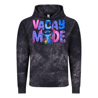 Cloud Black vacay mode stitch Vintage Hoodie - Zillion Design Studio