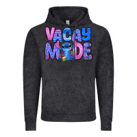 Vintage Black vacay mode stitch Vintage Hoodie - Zillion Design Studio