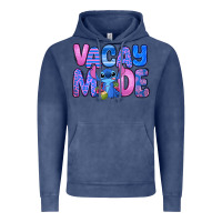 Vintage Denim vacay mode stitch Vintage Hoodie - Zillion Design Studio