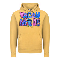 Vintage Mustard vacay mode stitch Vintage Hoodie - Zillion Design Studio