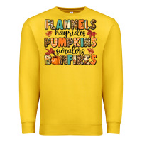 Lemon flannels hayrides pumpkinsbonfires Premium Sweatshirt - MaliasSmallBusiness