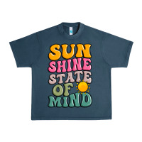 Midnight Navy sun shine state of mind Urban Heavy Tee - JahusDesignShop
