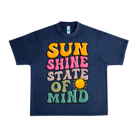 Navy sun shine state of mind Urban Heavy Tee - JahusDesignShop