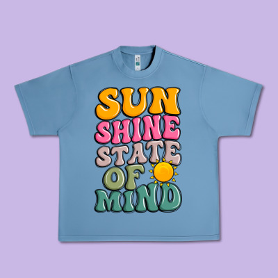 Sun Shine State Of Mind Urban Heavy Tee Designed By Jahusdesignshop