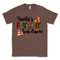 Chestnut santa's favorite bus driver Classic Tee - AdoDesignShop